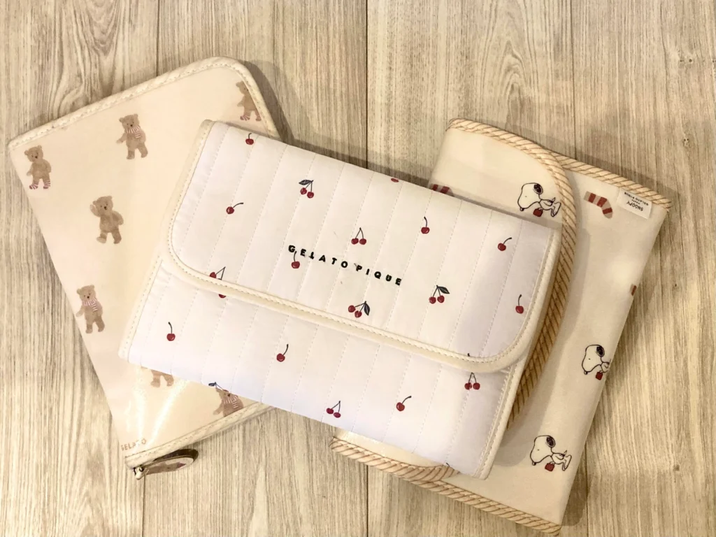 ジェラートピケの母子手帳ケース